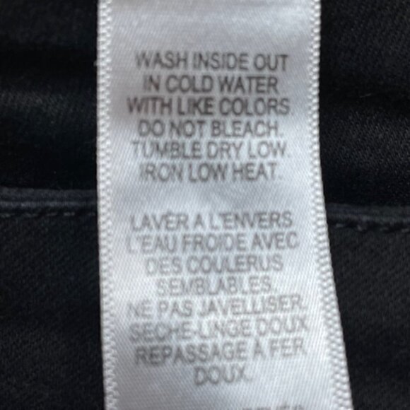 GOOD AMERICAN Good Legs Black Cropped Jeans - Size 10/30 - Picture 9 of 9